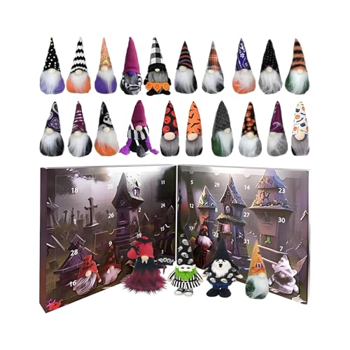 Erconsso Halloween Countdown Kalender Mit Gnom Motiv | Gartenzwerg Countdown Kalender - Wohnkultur Interaktiver Feiertagszähler Für Geburtstag Feier Wohnzimmer Schlafzimmer Arbeitsplatz Freunde Erconsso Halloween Countdown Kalender Mit Gnom Motiv | Gartenzwerg Countdown Kalender - Wohnkultur Interaktiver Feiertagszähler Für Geburtstag Feier Wohnzimmer Schlafzimmer Arbeitsplatz Freunde von Erconsso