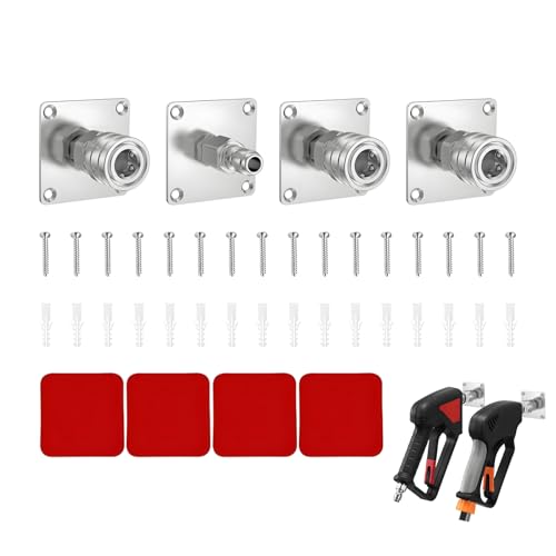 Erconsso Hochdruckreiniger Aufbewahrungsorganizer, Garage Schaumkanonen Halterung, Edelstahl Wandhalterung Für Haushalt Autowaschanlage Garten Außenbereich Werkstatt Garage Erconsso Hochdruckreiniger Aufbewahrungsorganizer, Garage Schaumkanonen Halterung, Edelstahl Wandhalterung Für Haushalt Autowaschanlage Garten Außenbereich Werkstatt Garage von Erconsso