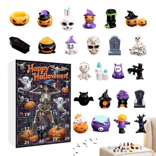 Erconsso Horror Countdown Kalender - 24 Tage Countdown Zum Fest | Gruselige Resin Skulpturen Deko Für Schreibtisch Party Wohnzimmer Erconsso Horror Countdown Kalender - 24 Tage Countdown Zum Fest | Gruselige Resin Skulpturen Deko Für Schreibtisch Party Wohnzimmer von Erconsso