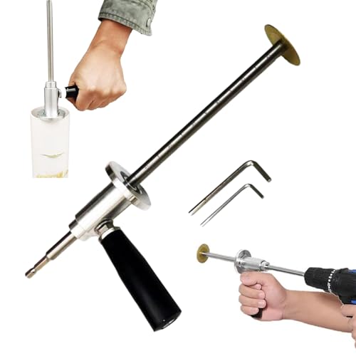 Erconsso Interner PVC-| Einstellbares Schneidsatz-Set für PVC Innenrohre,ergonomische robuste Rohr Maschine Für Holz Glas Kristall Schneidanwendungen von Erconsso