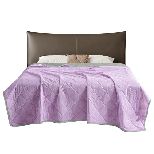 Erconsso Komfortable Schlafkühl-Decke,Sommertyp Decke Zum Schlafen | Doppelseitige Bettdecke Für Nächtliches Schwitzen Zuhause Couch Kinderbett Sommer Camping Wohnung Erconsso Komfortable Schlafkühl-Decke,Sommertyp Decke Zum Schlafen | Doppelseitige Bettdecke Für Nächtliches Schwitzen Zuhause Couch Kinderbett Sommer Camping Wohnung von Erconsso