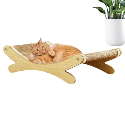 Erconsso Kratzbrett Für Katzen, Katzenbett Kratzbrett Kratzmöbel, Sisal Katzenschlafplatz Möbelschutz Für Boden Sofa Wand Teppich Tür Beschäftigung von Erconsso
