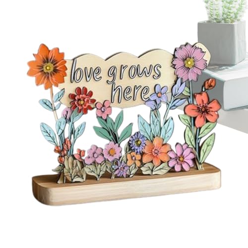 Erconsso Mom's Garden – Holz-Blumendekor | Holzskulpturen, Schreibtisch-Dekorationen für Frauen, Regale, Tische, Eingang, Erntedankfest, Weihnachten Erconsso Mom's Garden – Holz-Blumendekor | Holzskulpturen, Schreibtisch-Dekorationen für Frauen, Regale, Tische, Eingang, Erntedankfest, Weihnachten von Erconsso