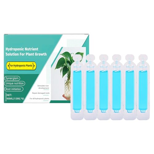 Erconsso Nahrung Für Zimmerpflanzen | Pflanzendünger Flüssig Für Drinnen,90ml Natürlicher Gartenbedarf Für Pflanzenwachstum Blumen Kräuter von Erconsso