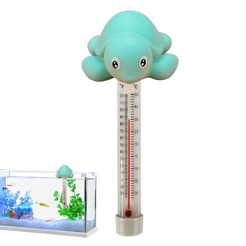 Erconsso Pool Temperatursensor - Tiercartoon Thermometer Mit Leine - Wassertemperatur Zubehör Für Schwimmbad Spa Dusche Hot Spring Fischbecken Erconsso Pool Temperatursensor - Tiercartoon Thermometer Mit Leine - Wassertemperatur Zubehör Für Schwimmbad Spa Dusche Hot Spring Fischbecken von Erconsso