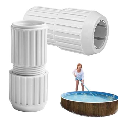 Erconsso Poolstangen Griff - 2er Set Teleskopstangen Schnappverschluss Ersatz - Verstellbare Adapter Für Schwimmbadausrüstung Ersatzteile Für Garten Erwachsene Erconsso Poolstangen Griff - 2er Set Teleskopstangen Schnappverschluss Ersatz - Verstellbare Adapter Für Schwimmbadausrüstung Ersatzteile Für Garten Erwachsene von Erconsso