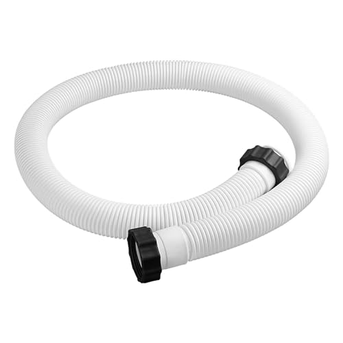 Erconsso Schlauch Für Poolfilter - 150 cm Schlauch Für Salzwassersystem Pools | Flexible Zubehörteile für Wasserkreisläufe Außenbereich Garten Terrassenbrunnen von Erconsso