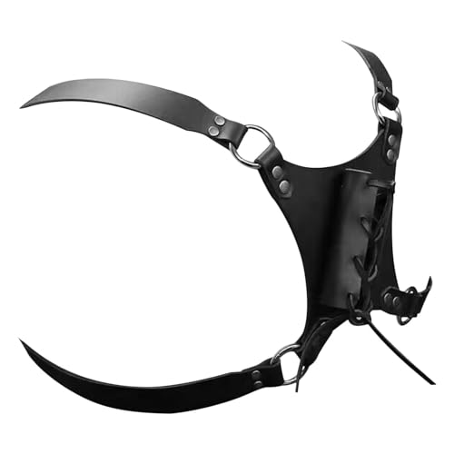Erconsso Schulterholster Für Männer,Schulterholster Kostüm Aus PU Leder - Reisezubehör für Verschiedene Anlässe wie Urlaub Halloween Herbst Gothic Cosplay und Renaissance Partys Erconsso Schulterholster Für Männer,Schulterholster Kostüm Aus PU Leder - Reisezubehör für Verschiedene Anlässe wie Urlaub Halloween Herbst Gothic Cosplay und Renaissance Partys von Erconsso