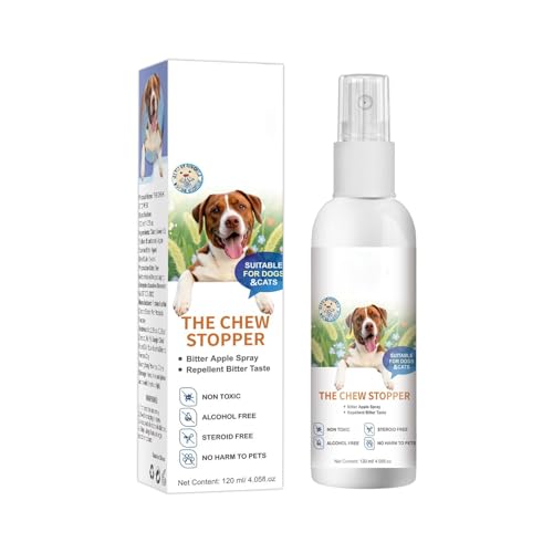 Erconsso Stubenreinheit Sprays Für Hunde - 120ml Katzen Urin Stopp Spray - Geruchsentferner Bei Urin Für Möbel Teppich Auto Haus Camping Welpen Markieren von Erconsso