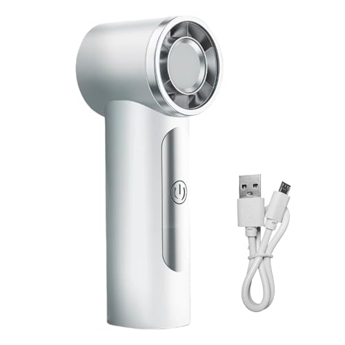 Erconsso Tragbarer Handventilator | Akkubetriebener Reiseventilator Mit Starker Luftströmung,Stilvolles Leises Gerät Für Unterwegs, Sport Und Spaziergänge von Erconsso