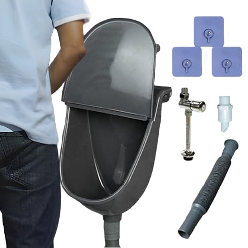 Erconsso Urinale Für Männer Badezimmer,Außenurinal | Wandtoilette Mit Abdeckung Für Schuppen Garage Garten Campingplatz Wohnheim Gym Öffentlicher Park Baustelle Erconsso Urinale Für Männer Badezimmer,Außenurinal | Wandtoilette Mit Abdeckung Für Schuppen Garage Garten Campingplatz Wohnheim Gym Öffentlicher Park Baustelle von Erconsso