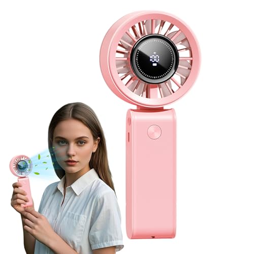 Erconsso Ventilator | Wiederaufladbarer Tragbarer Ventilator | Wiederaufladbarer 3-Stufen Luftkühler Mit LED-Display Für Outdoor Wandern Camping Wohnheim Schlafzimmer Küche Erconsso Ventilator | Wiederaufladbarer Tragbarer Ventilator | Wiederaufladbarer 3-Stufen Luftkühler Mit LED-Display Für Outdoor Wandern Camping Wohnheim Schlafzimmer Küche von Erconsso