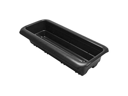 Erdbeerprofi - Balkonkasten für Erdbeeren - 66 cm x 31 cm x 15 cm - Schwarz - Blumenkasten für 10 Erdbeerpflanzen - Pflanzgefäß mit abgerundeten Kanten Erdbeerprofi - Balkonkasten für Erdbeeren - 66 cm x 31 cm x 15 cm - Schwarz - Blumenkasten für 10 Erdbeerpflanzen - Pflanzgefäß mit abgerundeten Kanten von Erdbeerprofi.de