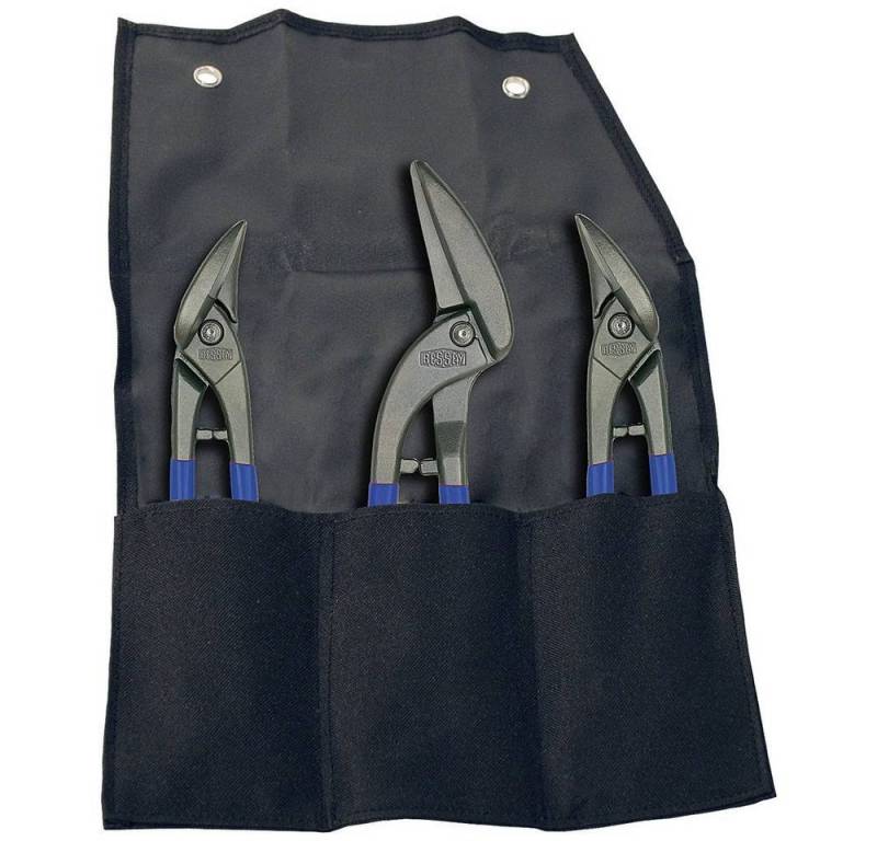 Erdi Blechschere Scheren-Set in Rolltasche von Erdi
