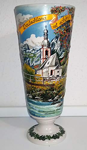 Erdinger Sammelkrug/Weissbierkrug/Weissbier Berchtesgardener Land Ramsau / 1993 / Glas/Gläser von Erdinger