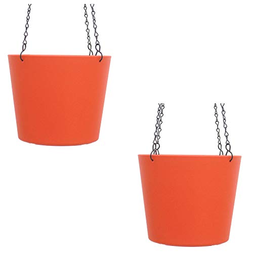 happy nature Set2 Kunststoff Ampel-Flori 14 dunkelorange Ø 14.0cm Höhe 12.0cm happy nature Set2 Kunststoff Ampel-Flori 14 dunkelorange Ø 14.0cm Höhe 12.0cm von happy nature