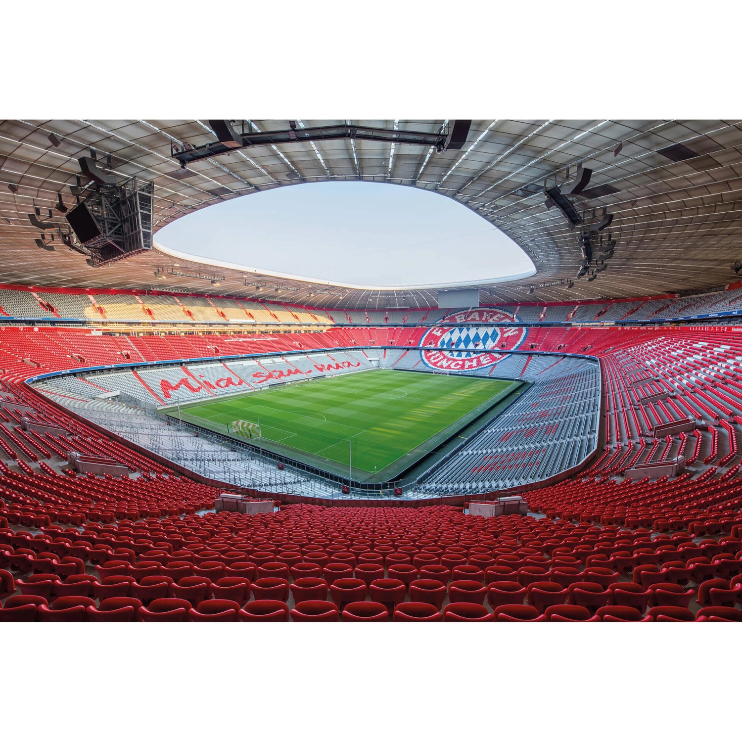 Erfurt Fototapete Vlies FC Bayern Arena 384 cm x 260 cm von Erfurt