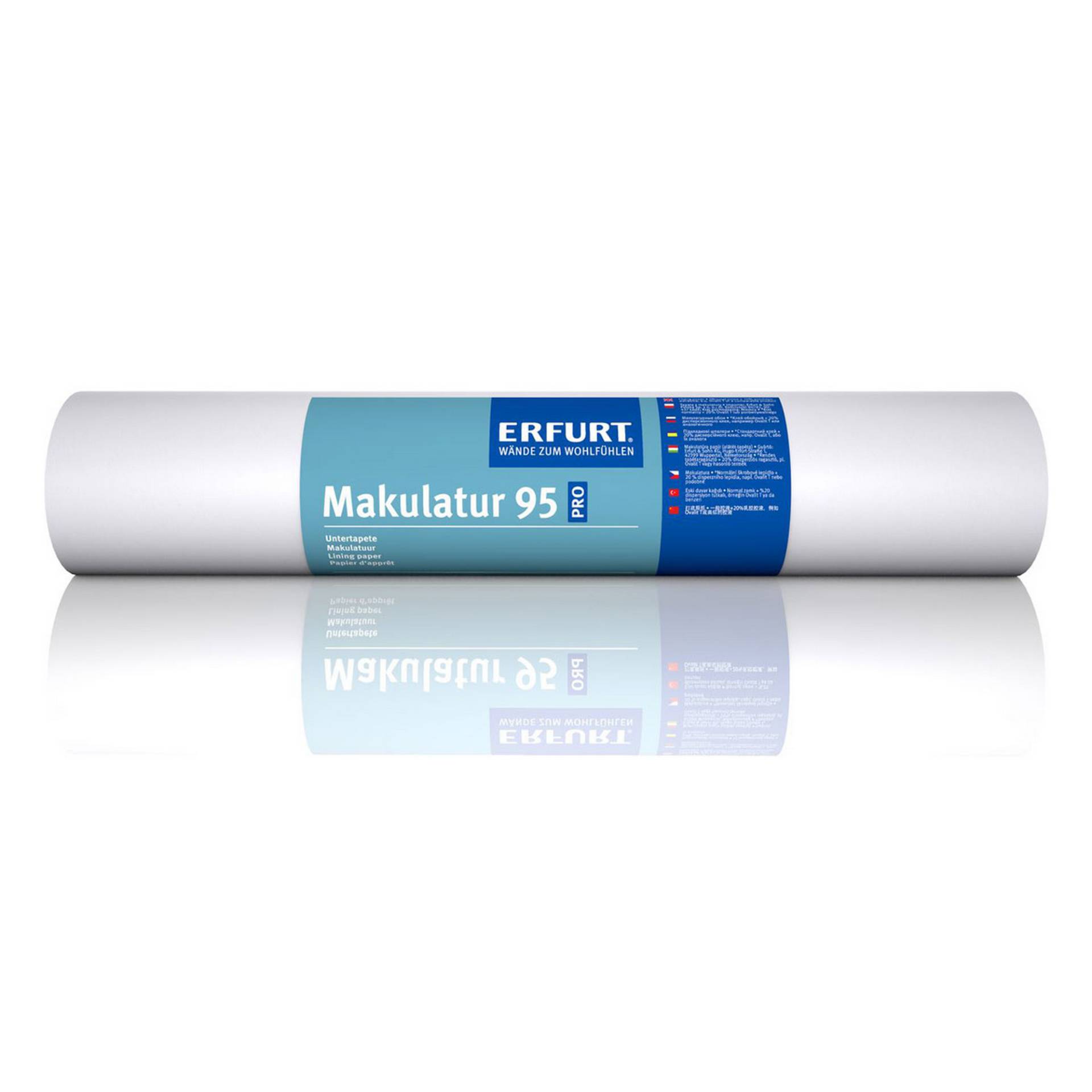 Erfurt Makulaturtapete '95 Pro' weiß 0,53 x 17 m Erfurt Makulaturtapete '95 Pro' weiß 0,53 x 17 m von Erfurt