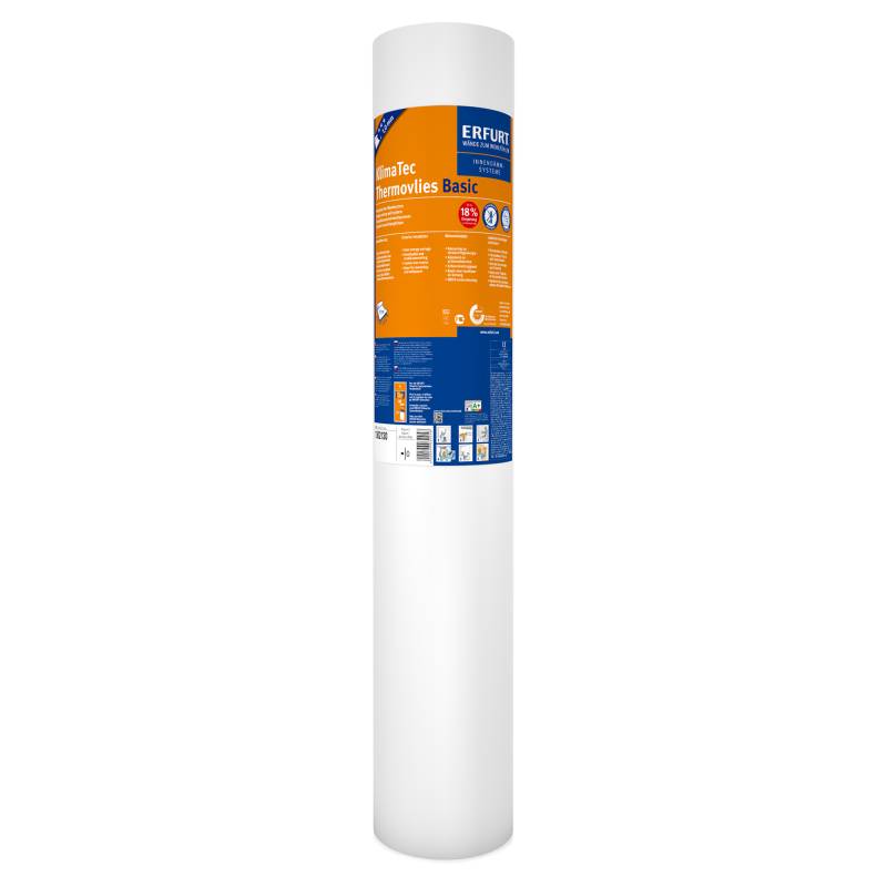 Erfurt Thermovlies 'KlimaTec Basic' weiß 0,75 x 10 m von Erfurt