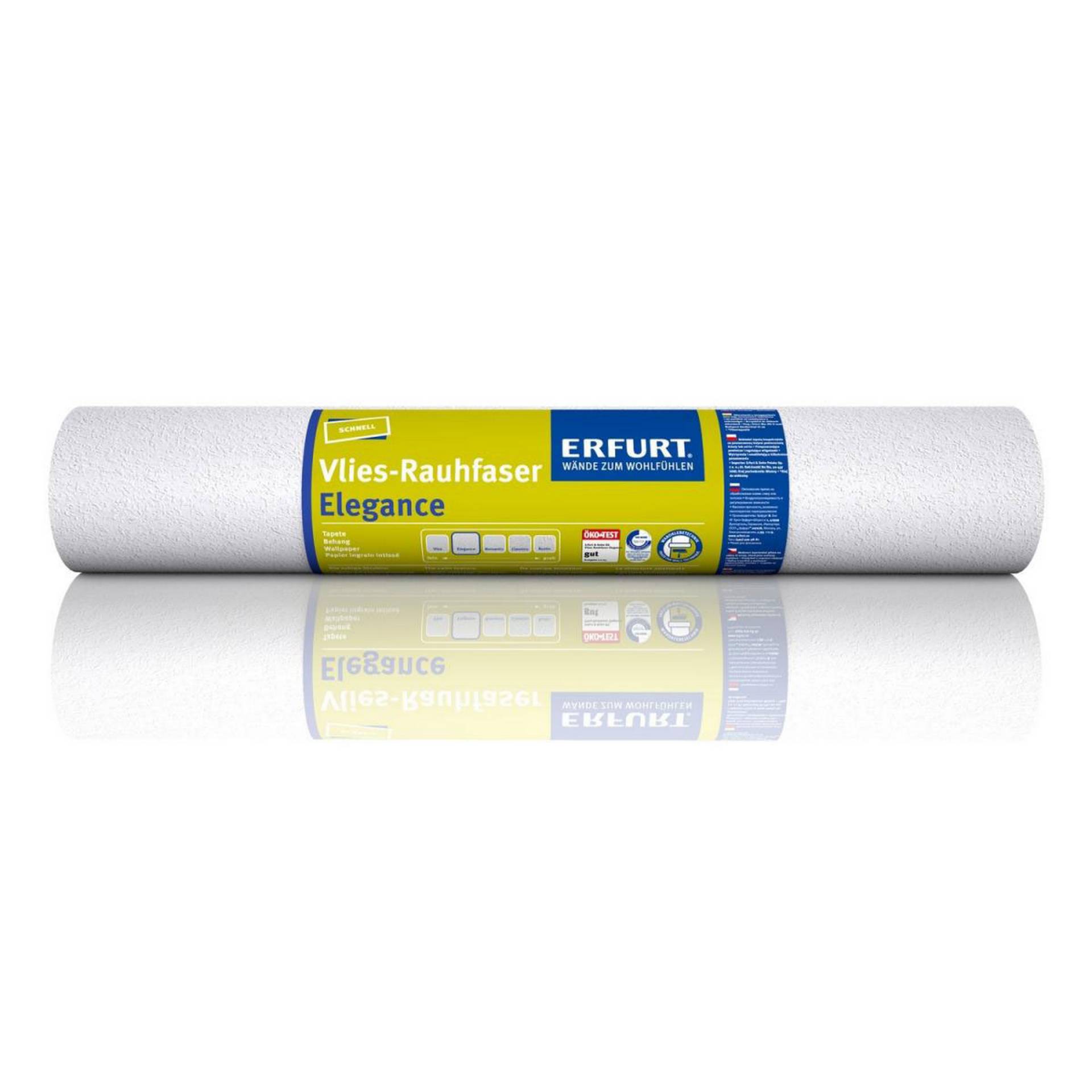 Erfurt Vlies-Rauhfasertapete 'Elegance' weiß 0,53 x 15 m Erfurt Vlies-Rauhfasertapete 'Elegance' weiß 0,53 x 15 m von Erfurt