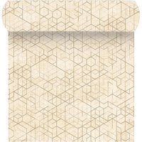 Erfurt Vliestapete Würfelmuster beige B/L: ca. 53x1005 cm von Erfurt