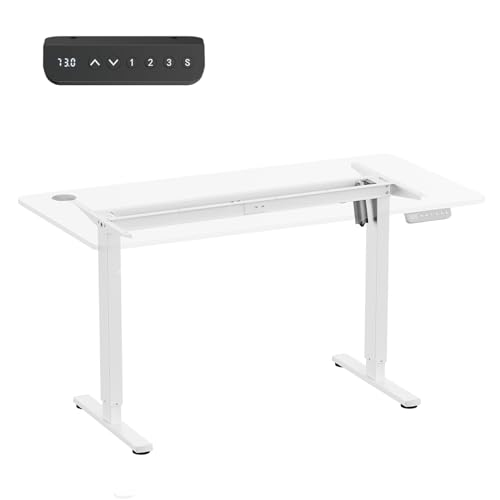 Ergo Office Elektrisch höhenverstellbares Schreibtischgestell ohne Tischplatte 80 kg Tragkraft | Memory‑Funktion & Anti‑Kollisionssystem | Für Sitz‑Steh‑Arbeitsplätze im Home Office & Büro (Weiß) Ergo Office Elektrisch höhenverstellbares Schreibtischgestell ohne Tischplatte 80 kg Tragkraft | Memory‑Funktion & Anti‑Kollisionssystem | Für Sitz‑Steh‑Arbeitsplätze im Home Office & Büro (Weiß) von Ergo Office