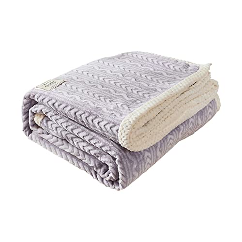 Ergocar Kuscheldecke, Flauschig Doppelgesicht Dicke Decke, Weich und Warme Plüsch Decken, Flanneldeck für Couch, Stuhl und Bett, für alle Jahreszeiten von Ergocar