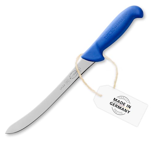 F. Dick Fischfiletiermesser, ErgoGrip (Filetiermesser mit Klinge 21cm, X55CrMo14 Stahl, nichtrostend, 56° HRC) 82417211, Blau von F. Dick