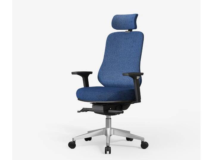 Bürodrehstuhl SENTA Blau Hoch Bürodrehstuhl SENTA Blau Hoch von Ergolutions