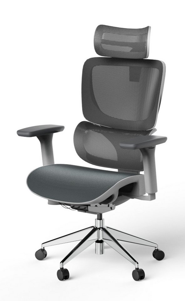 Ergolutions Bürostuhl ergonomisch SENTA FX Schreibtischstuhl, 7 Jahre Garantie / Sitzneigung / Schiebesitz / Lumbalstütze Ergolutions Bürostuhl ergonomisch SENTA FX Schreibtischstuhl, 7 Jahre Garantie / Sitzneigung / Schiebesitz / Lumbalstütze von Ergolutions