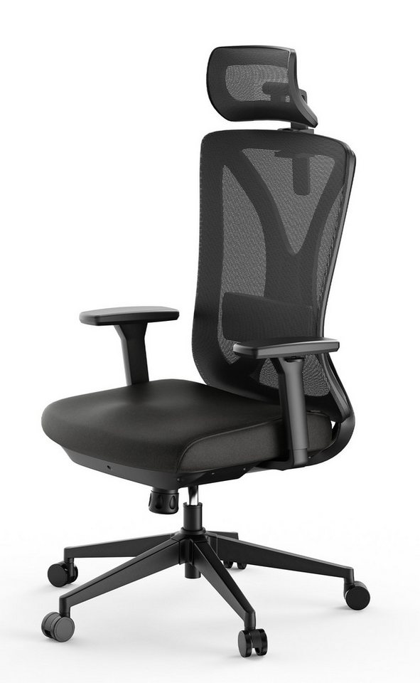 Ergolutions Bürostuhl ergonomisch VITA Mesh Schreibtischstuhl, 5 Jahre Garantie / Mesh Rückenlehne / Lumbalstütze / Schiebesitz Ergolutions Bürostuhl ergonomisch VITA Mesh Schreibtischstuhl, 5 Jahre Garantie / Mesh Rückenlehne / Lumbalstütze / Schiebesitz von Ergolutions