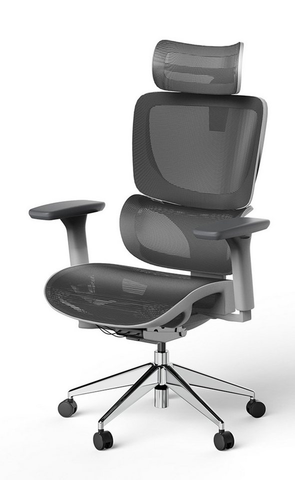 Ergolutions Bürostuhl ergonomisch SENTA FX Mesh Schreibtischstuhl, 7 Jahre Garantie / Sitzneigung / Schiebesitz / Lumbalstütze Ergolutions Bürostuhl ergonomisch SENTA FX Mesh Schreibtischstuhl, 7 Jahre Garantie / Sitzneigung / Schiebesitz / Lumbalstütze von Ergolutions