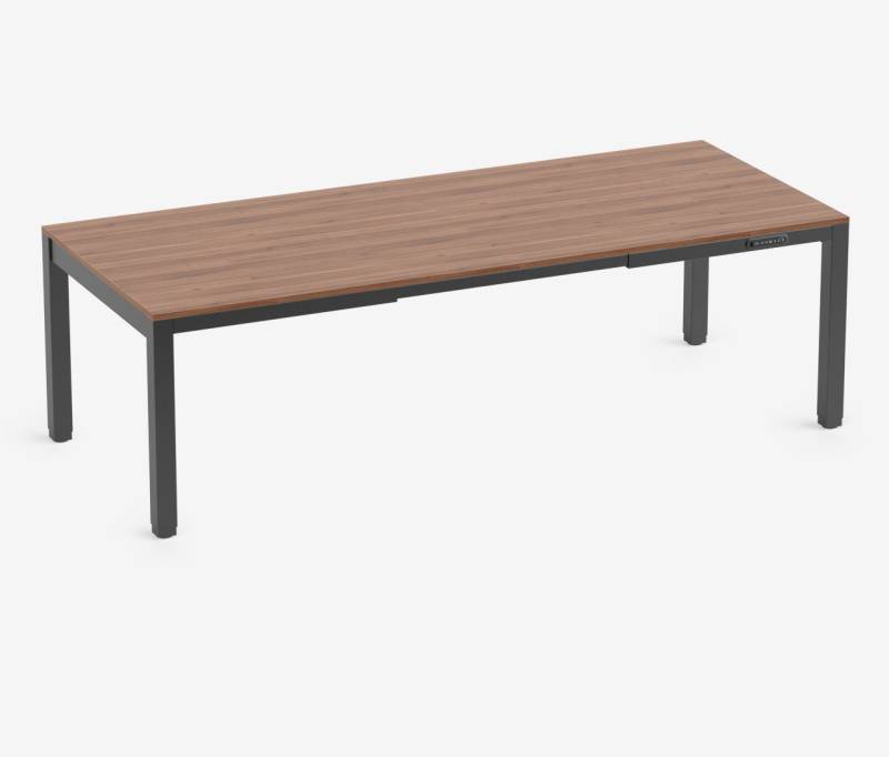 Ergolutions Konferenztisch PRIMUS 4-Bein elektrisch höhenverstellbarer Schreibtisch, 160 kg Traglast / USB-A / Leise / Timer / Memory / Kollisionssensor von Ergolutions