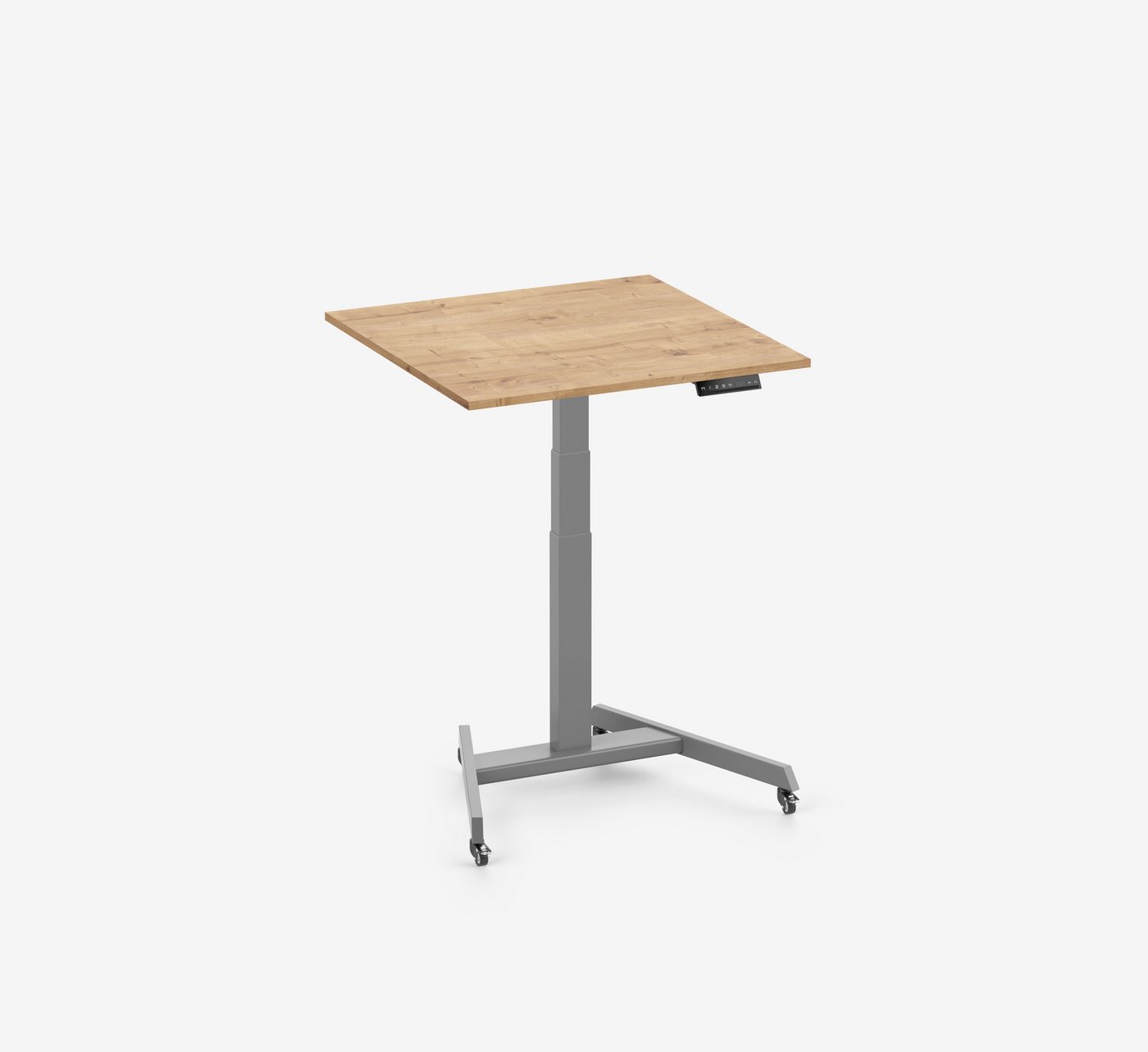 Ergolutions Schreibtisch FOKUS Single elektrisch höhenverstellbarer Schreibtisch, 80 kg Traglast / 3-Fach-Memory / Rollen / USB-A / Kollisionsschutz Ergolutions Schreibtisch FOKUS Single elektrisch höhenverstellbarer Schreibtisch, 80 kg Traglast / 3-Fach-Memory / Rollen / USB-A / Kollisionsschutz von Ergolutions