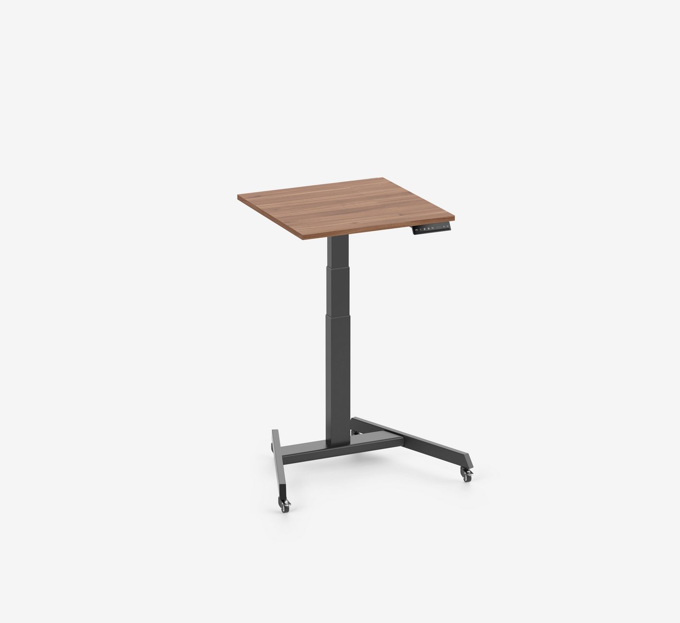 Ergolutions Schreibtisch FOKUS Single elektrisch höhenverstellbarer Schreibtisch, 80 kg Traglast / 3-Fach-Memory / Rollen / USB-A / Kollisionsschutz Ergolutions Schreibtisch FOKUS Single elektrisch höhenverstellbarer Schreibtisch, 80 kg Traglast / 3-Fach-Memory / Rollen / USB-A / Kollisionsschutz von Ergolutions