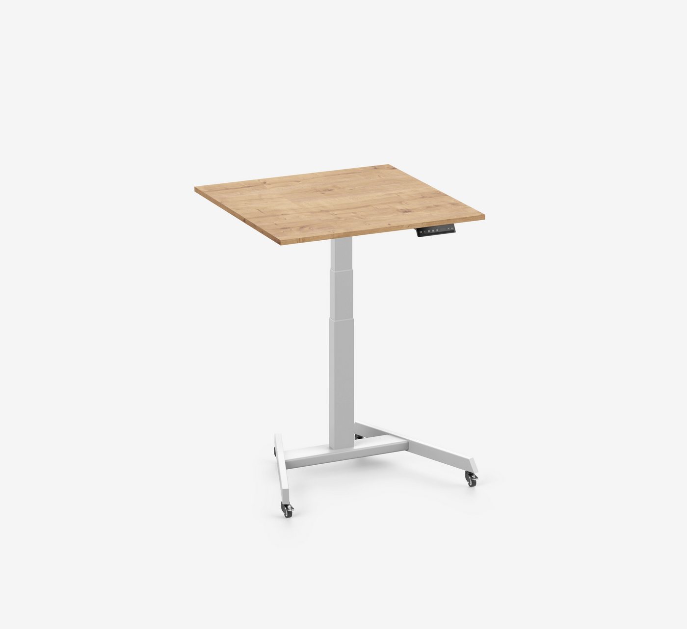 Ergolutions Schreibtisch FOKUS Single elektrisch höhenverstellbarer Schreibtisch, 80 kg Traglast / 3-Fach-Memory / Rollen / USB-A / Kollisionsschutz Ergolutions Schreibtisch FOKUS Single elektrisch höhenverstellbarer Schreibtisch, 80 kg Traglast / 3-Fach-Memory / Rollen / USB-A / Kollisionsschutz von Ergolutions