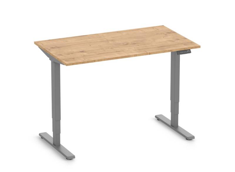 Ergolutions Schreibtisch FOKUS elektrisch höhenverstellbarer Schreibtisch, 100 kg Traglast / Kollisionsschutz / 3-Fach-Memory / Timer Ergolutions Schreibtisch FOKUS elektrisch höhenverstellbarer Schreibtisch, 100 kg Traglast / Kollisionsschutz / 3-Fach-Memory / Timer von Ergolutions