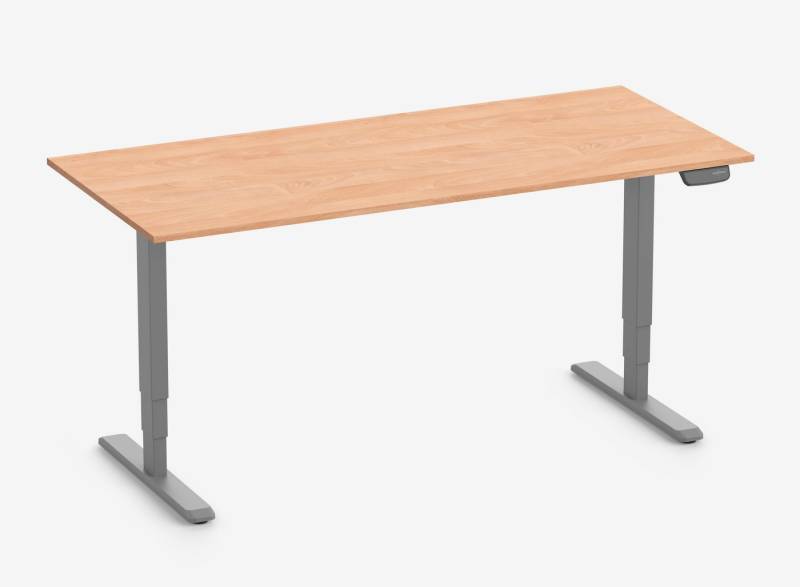 Ergolutions Schreibtisch PRIMUS XL elektrisch höhenverstellbarer Schreibtisch, 140 kg Traglast / App / Leise / Timer / Memory / Kollisionssensor Ergolutions Schreibtisch PRIMUS XL elektrisch höhenverstellbarer Schreibtisch, 140 kg Traglast / App / Leise / Timer / Memory / Kollisionssensor von Ergolutions