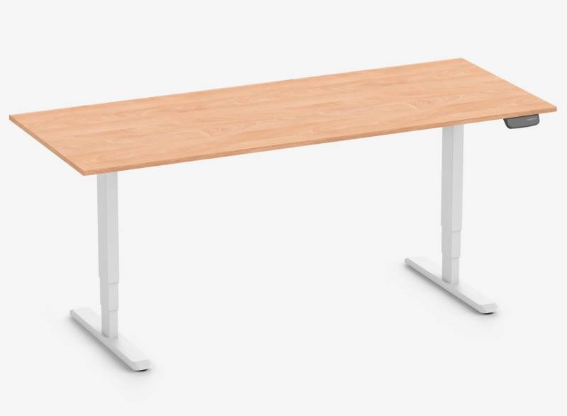 Ergolutions Schreibtisch PRIMUS XL elektrisch höhenverstellbarer Schreibtisch, 140 kg Traglast / App / Leise / Timer / Memory / Kollisionssensor Ergolutions Schreibtisch PRIMUS XL elektrisch höhenverstellbarer Schreibtisch, 140 kg Traglast / App / Leise / Timer / Memory / Kollisionssensor von Ergolutions