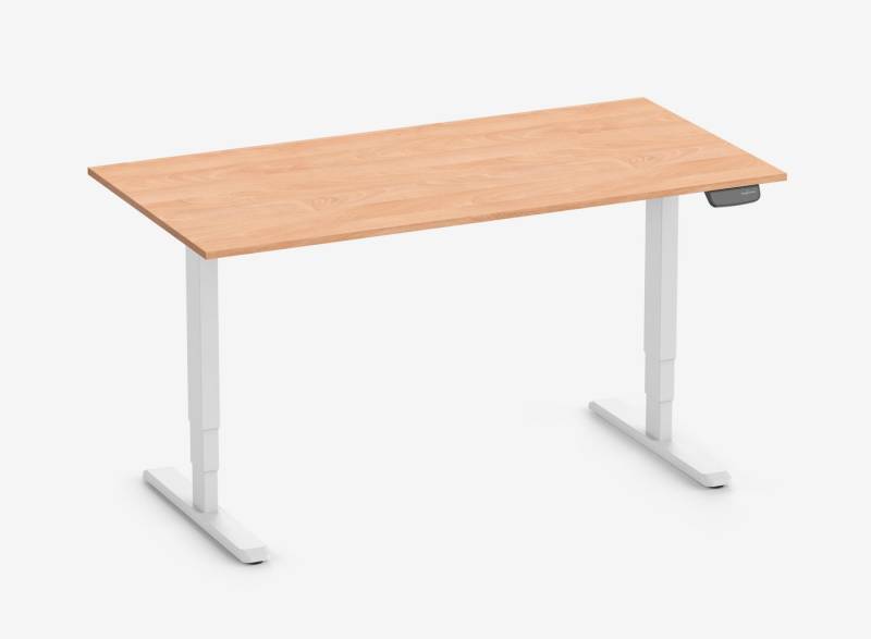 Ergolutions Schreibtisch PRIMUS XL elektrisch höhenverstellbarer Schreibtisch, 140 kg Traglast / App / Leise / Timer / Memory / Kollisionssensor Ergolutions Schreibtisch PRIMUS XL elektrisch höhenverstellbarer Schreibtisch, 140 kg Traglast / App / Leise / Timer / Memory / Kollisionssensor von Ergolutions