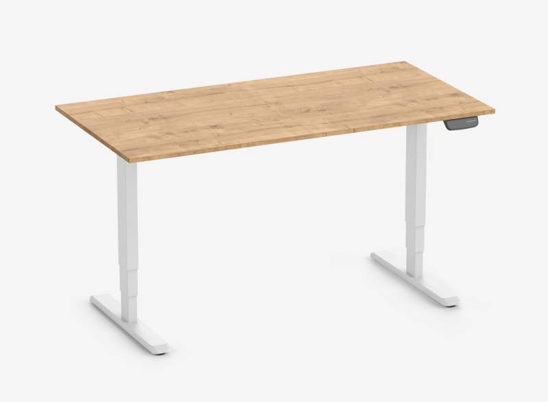 Ergolutions Schreibtisch PRIMUS XL elektrisch höhenverstellbarer Schreibtisch, 140 kg Traglast / App / Leise / Timer / Memory / Kollisionssensor Ergolutions Schreibtisch PRIMUS XL elektrisch höhenverstellbarer Schreibtisch, 140 kg Traglast / App / Leise / Timer / Memory / Kollisionssensor von Ergolutions