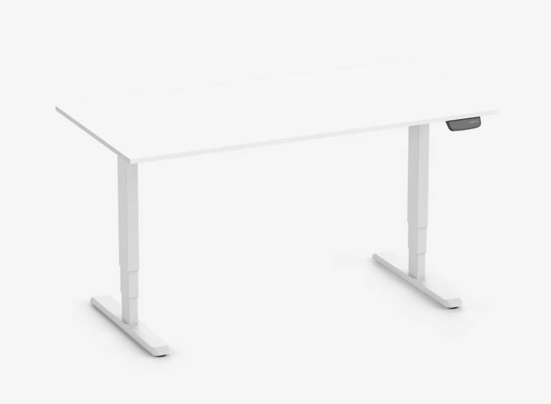 Ergolutions Schreibtisch PRIMUS XL elektrisch höhenverstellbarer Schreibtisch, 140 kg Traglast / App / Leise / Timer / Memory / Kollisionssensor Ergolutions Schreibtisch PRIMUS XL elektrisch höhenverstellbarer Schreibtisch, 140 kg Traglast / App / Leise / Timer / Memory / Kollisionssensor von Ergolutions