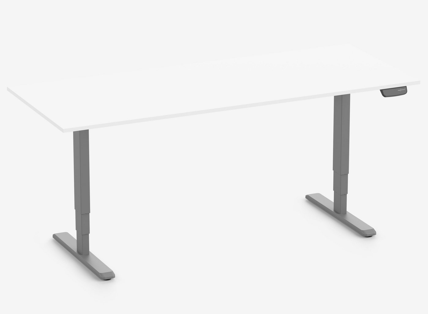 Ergolutions Schreibtisch PRIMUS XL elektrisch höhenverstellbarer Schreibtisch, 140 kg Traglast / App / Leise / Timer / Memory / Kollisionssensor Ergolutions Schreibtisch PRIMUS XL elektrisch höhenverstellbarer Schreibtisch, 140 kg Traglast / App / Leise / Timer / Memory / Kollisionssensor von Ergolutions