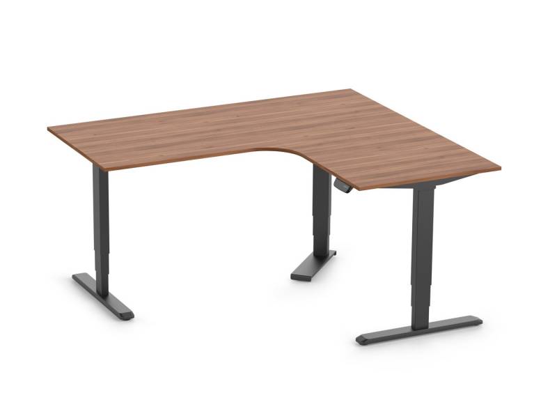 Ergolutions Schreibtisch PRIMUS elektrisch höhenverstellbarer Eckschreibtisch, 180 kg Traglast / Leise / Timer / Memory / Kollisionssensor Ergolutions Schreibtisch PRIMUS elektrisch höhenverstellbarer Eckschreibtisch, 180 kg Traglast / Leise / Timer / Memory / Kollisionssensor von Ergolutions