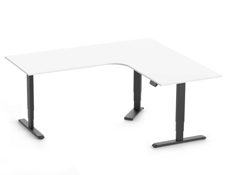 Ergolutions Schreibtisch PRIMUS elektrisch höhenverstellbarer Eckschreibtisch, 180 kg Traglast / Leise / Timer / Memory / Kollisionssensor Ergolutions Schreibtisch PRIMUS elektrisch höhenverstellbarer Eckschreibtisch, 180 kg Traglast / Leise / Timer / Memory / Kollisionssensor von Ergolutions