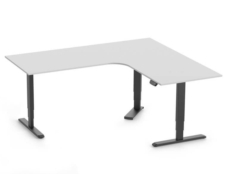 Ergolutions Schreibtisch PRIMUS elektrisch höhenverstellbarer Eckschreibtisch, 180 kg Traglast / Leise / Timer / Memory / Kollisionssensor Ergolutions Schreibtisch PRIMUS elektrisch höhenverstellbarer Eckschreibtisch, 180 kg Traglast / Leise / Timer / Memory / Kollisionssensor von Ergolutions