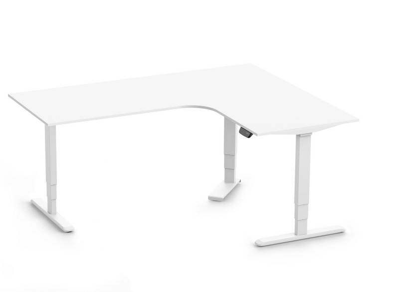 Ergolutions Schreibtisch PRIMUS elektrisch höhenverstellbarer Eckschreibtisch, 180 kg Traglast / Leise / Timer / Memory / Kollisionssensor Ergolutions Schreibtisch PRIMUS elektrisch höhenverstellbarer Eckschreibtisch, 180 kg Traglast / Leise / Timer / Memory / Kollisionssensor von Ergolutions