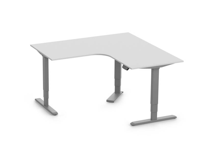 Ergolutions Schreibtisch PRIMUS elektrisch höhenverstellbarer Eckschreibtisch, 180 kg Traglast / Leise / Timer / Memory / Kollisionssensor Ergolutions Schreibtisch PRIMUS elektrisch höhenverstellbarer Eckschreibtisch, 180 kg Traglast / Leise / Timer / Memory / Kollisionssensor von Ergolutions