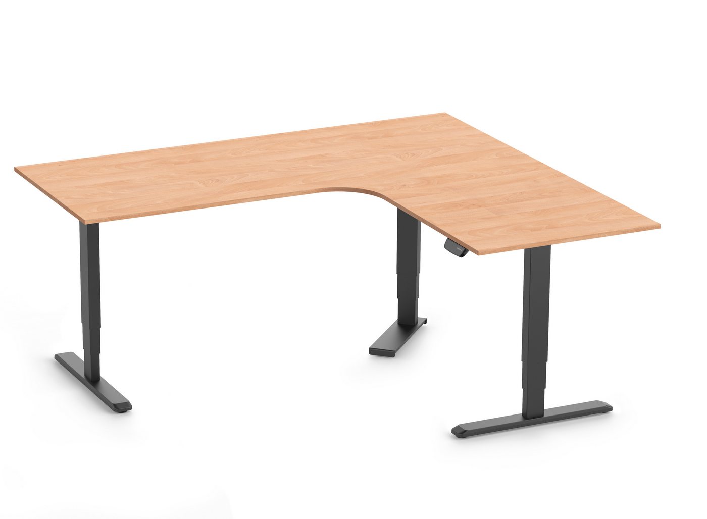 Ergolutions Schreibtisch PRIMUS elektrisch höhenverstellbarer Eckschreibtisch, 180 kg Traglast / Leise / Timer / Memory / Kollisionssensor Ergolutions Schreibtisch PRIMUS elektrisch höhenverstellbarer Eckschreibtisch, 180 kg Traglast / Leise / Timer / Memory / Kollisionssensor von Ergolutions