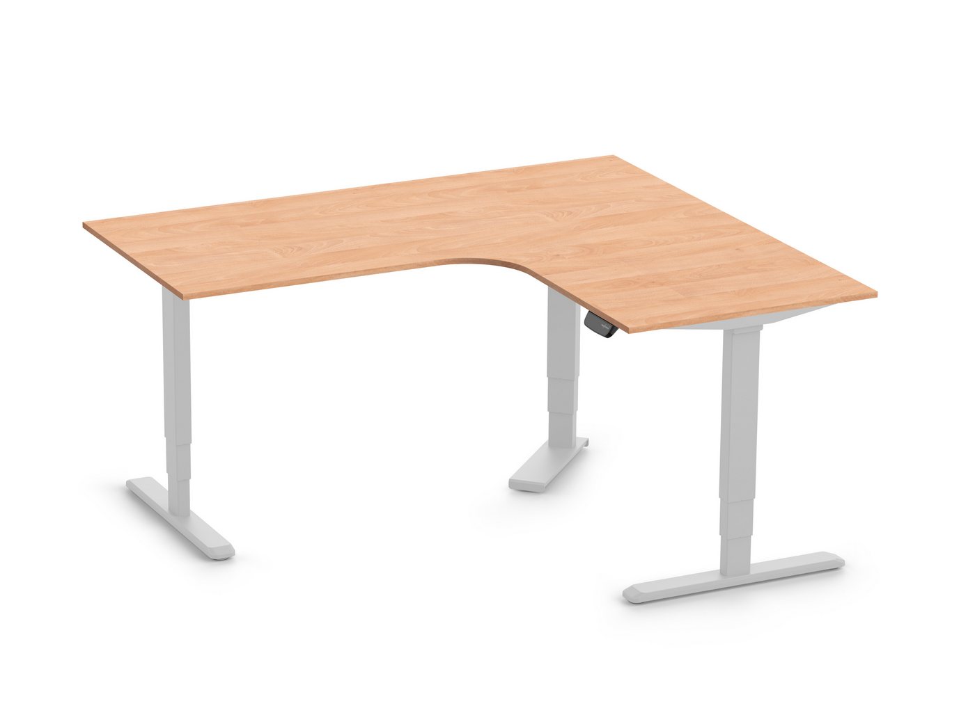 Ergolutions Schreibtisch PRIMUS elektrisch höhenverstellbarer Eckschreibtisch, 180 kg Traglast / Leise / Timer / Memory / Kollisionssensor Ergolutions Schreibtisch PRIMUS elektrisch höhenverstellbarer Eckschreibtisch, 180 kg Traglast / Leise / Timer / Memory / Kollisionssensor von Ergolutions